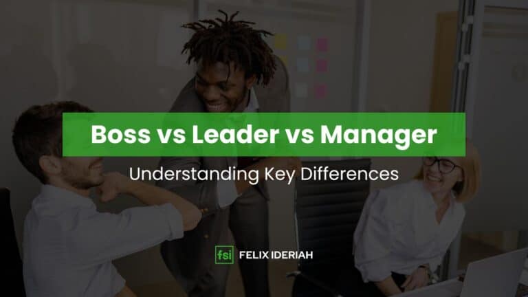 Boss vs Leader vs Manager: Understanding Key Differences